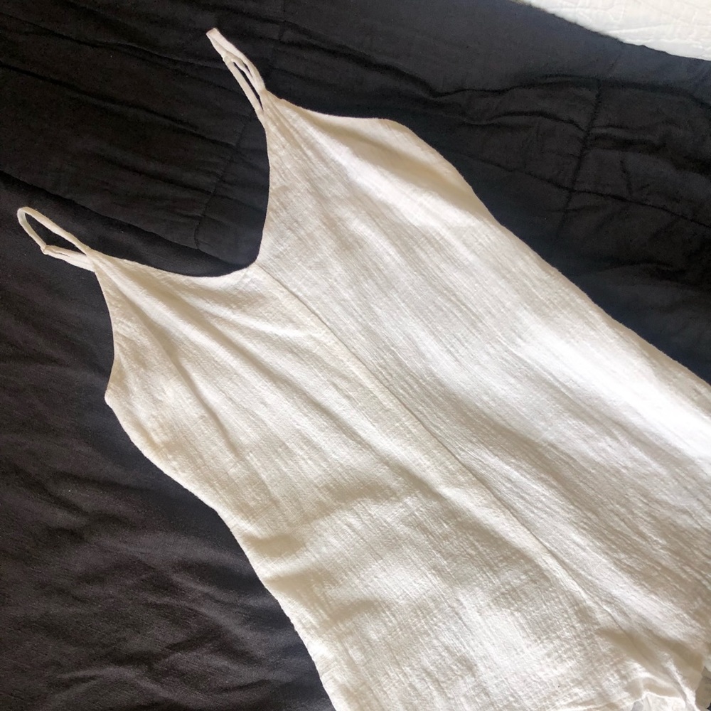 LA Hearts White Romper